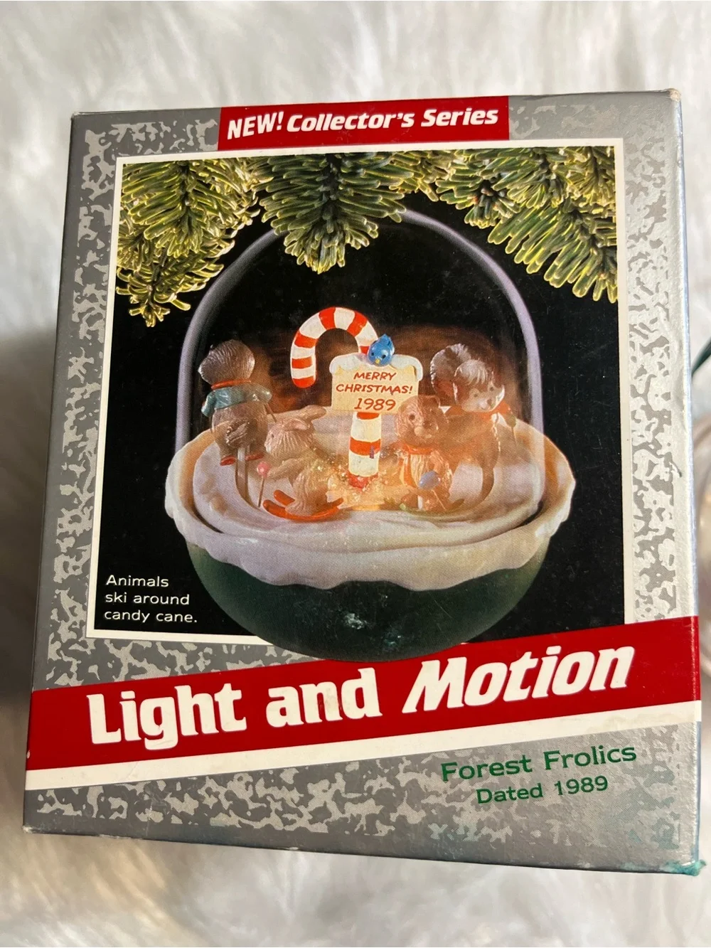 Forest Frolics Holiday Snow Globe